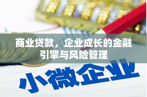 黔西商业贷款，企业成长的金融引擎与风险管理