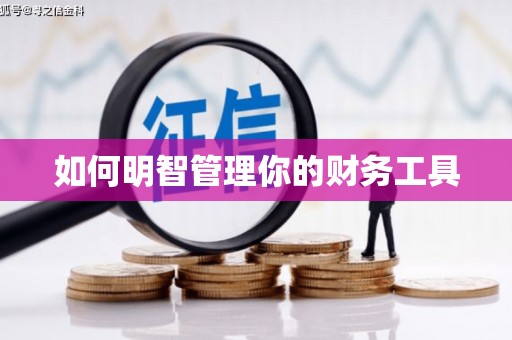 黔西如何明智管理你的财务工具