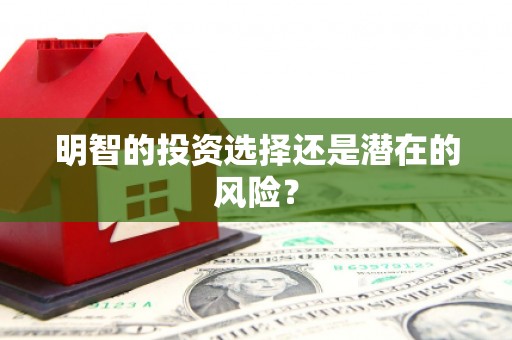 黔西明智的投资选择还是潜在的风险？