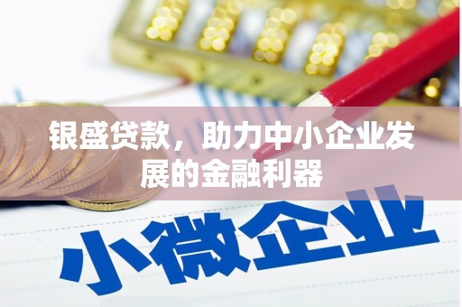 黔西银盛贷款，助力中小企业发展的金融利器