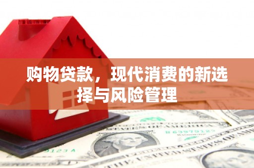 黔西购物贷款，现代消费的新选择与风险管理