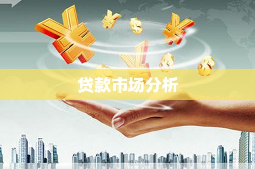 黔西贷款市场分析