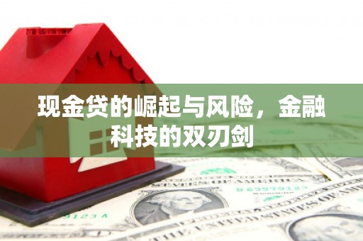 黔西现金贷的崛起与风险，金融科技的双刃剑