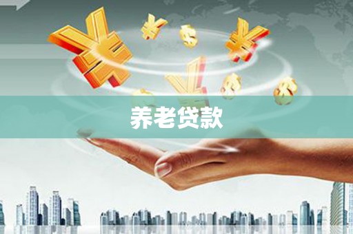 黔西养老贷款