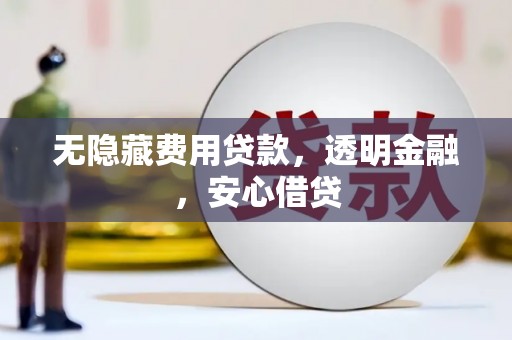 黔西无隐藏费用贷款，透明金融，安心借贷