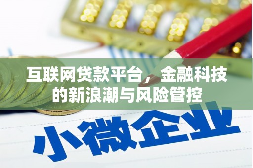 黔西互联网贷款平台，金融科技的新浪潮与风险管控