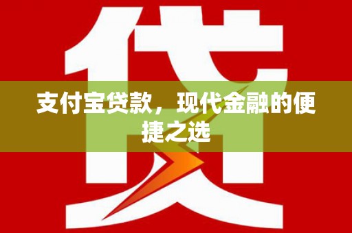 黔西支付宝贷款，现代金融的便捷之选
