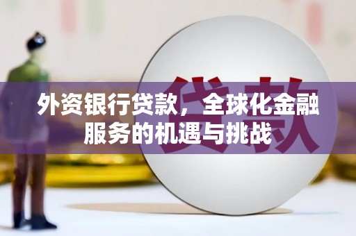 黔西外资银行贷款，全球化金融服务的机遇与挑战