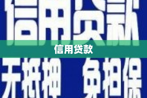 黔西信用贷款