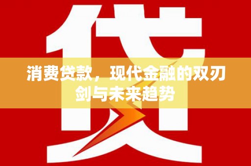 黔西消费贷款，现代金融的双刃剑与未来趋势