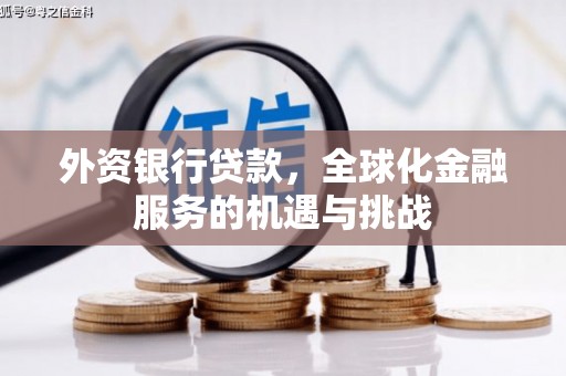 黔西外资银行贷款，全球化金融服务的机遇与挑战