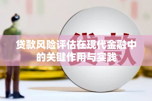 黔西贷款风险评估在现代金融中的关键作用与实践