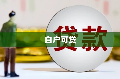 黔西白户可贷