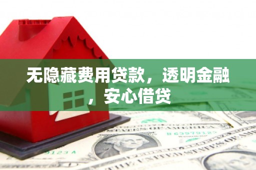 黔西无隐藏费用贷款，透明金融，安心借贷