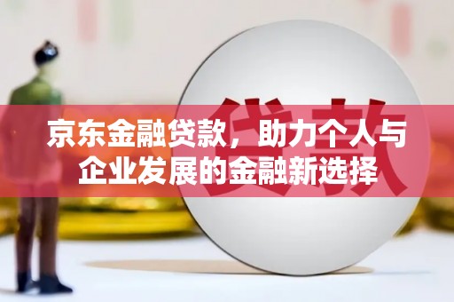黔西京东金融贷款，助力个人与企业发展的金融新选择