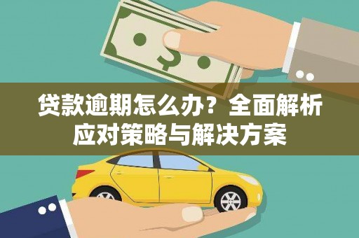 黔西贷款逾期怎么办？全面解析应对策略与解决方案