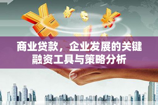 黔西商业贷款，企业发展的关键融资工具与策略分析