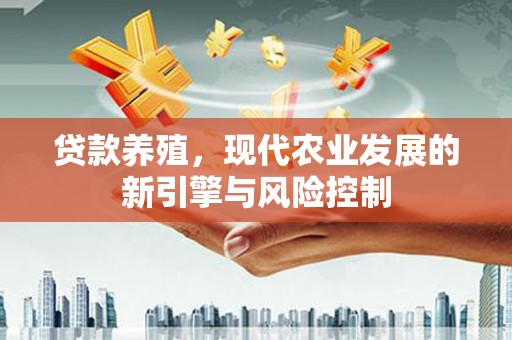 黔西贷款养殖，现代农业发展的新引擎与风险控制