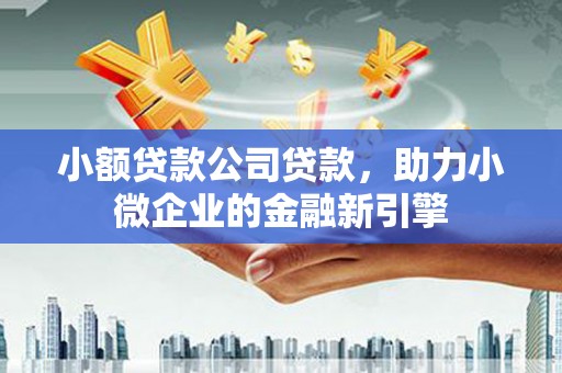 黔西小额贷款公司贷款，助力小微企业的金融新引擎