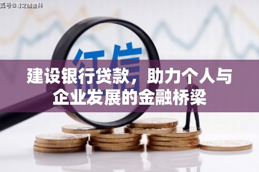 黔西建设银行贷款，助力个人与企业发展的金融桥梁