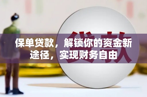 黔西保单贷款，解锁你的资金新途径，实现财务自由