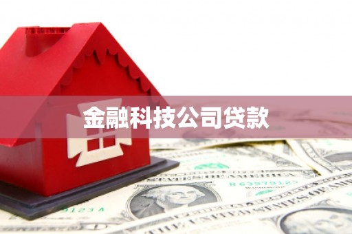 黔西金融科技公司贷款