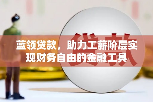 黔西蓝领贷款，助力工薪阶层实现财务自由的金融工具