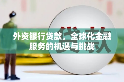 黔西外资银行贷款，全球化金融服务的机遇与挑战
