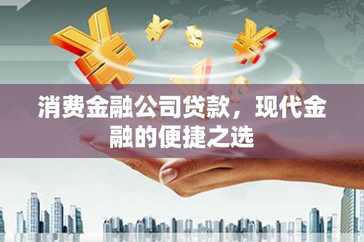 黔西消费金融公司贷款，现代金融的便捷之选