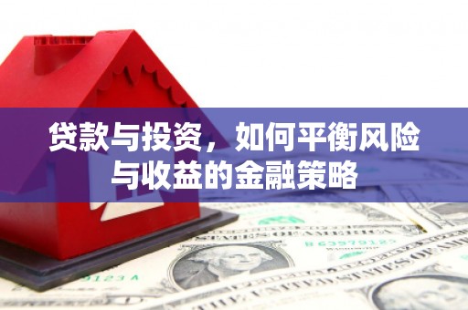黔西贷款与投资，如何平衡风险与收益的金融策略