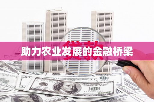 黔西助力农业发展的金融桥梁