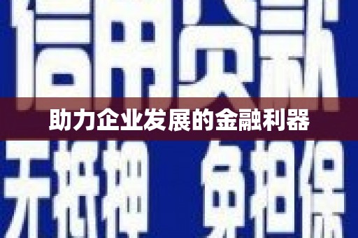 黔西助力企业发展的金融利器