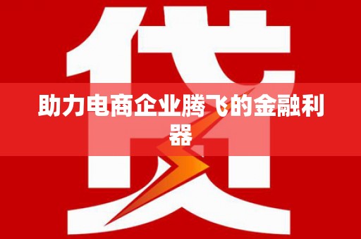 黔西助力电商企业腾飞的金融利器
