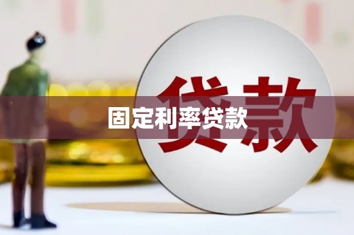 黔西固定利率贷款