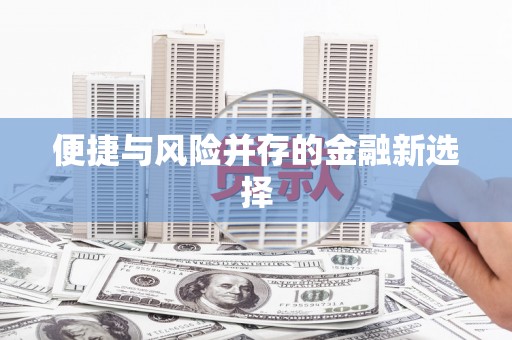 黔西便捷与风险并存的金融新选择