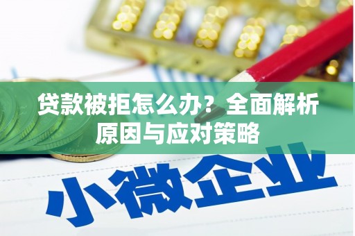 黔西贷款被拒怎么办？全面解析原因与应对策略