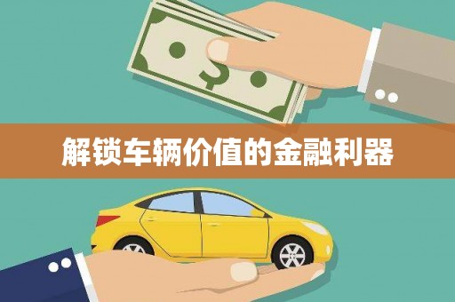 黔西解锁车辆价值的金融利器