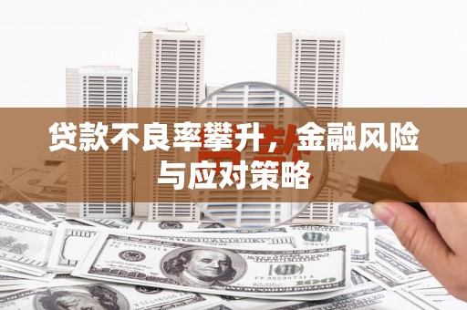 黔西贷款不良率攀升，金融风险与应对策略